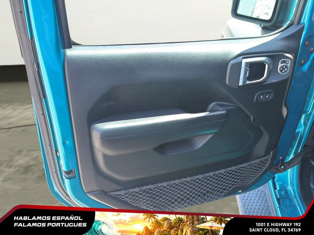 Used 2019 Teal Jeep Sport S 4x4 image 10