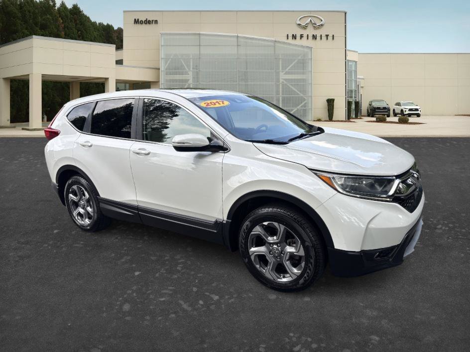 Used 2017 Diamond White Pearl Honda EX image 4