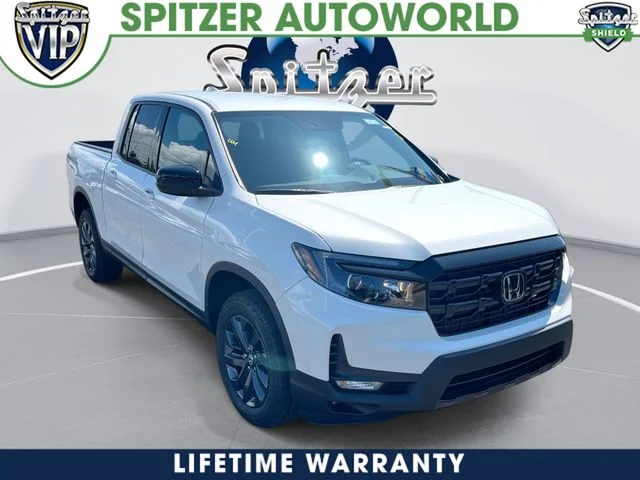 New 2026 Platinum White Pearl Honda Sport image 1