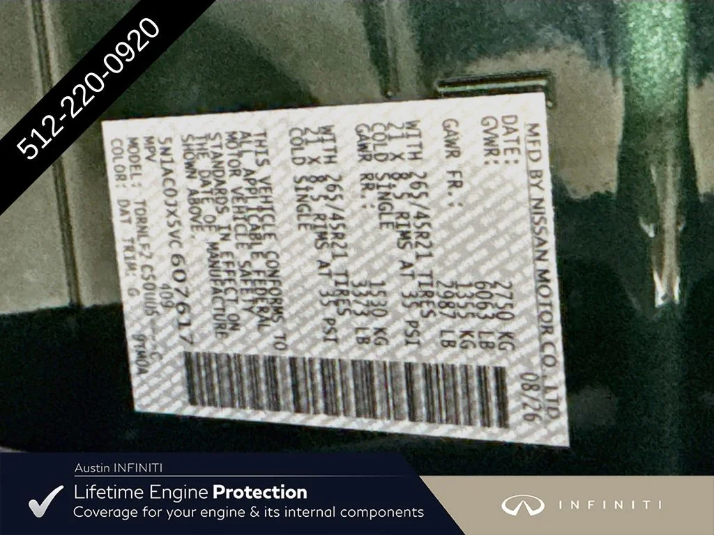 New 2027 Green INFINITI AUTOGRAPH image 43