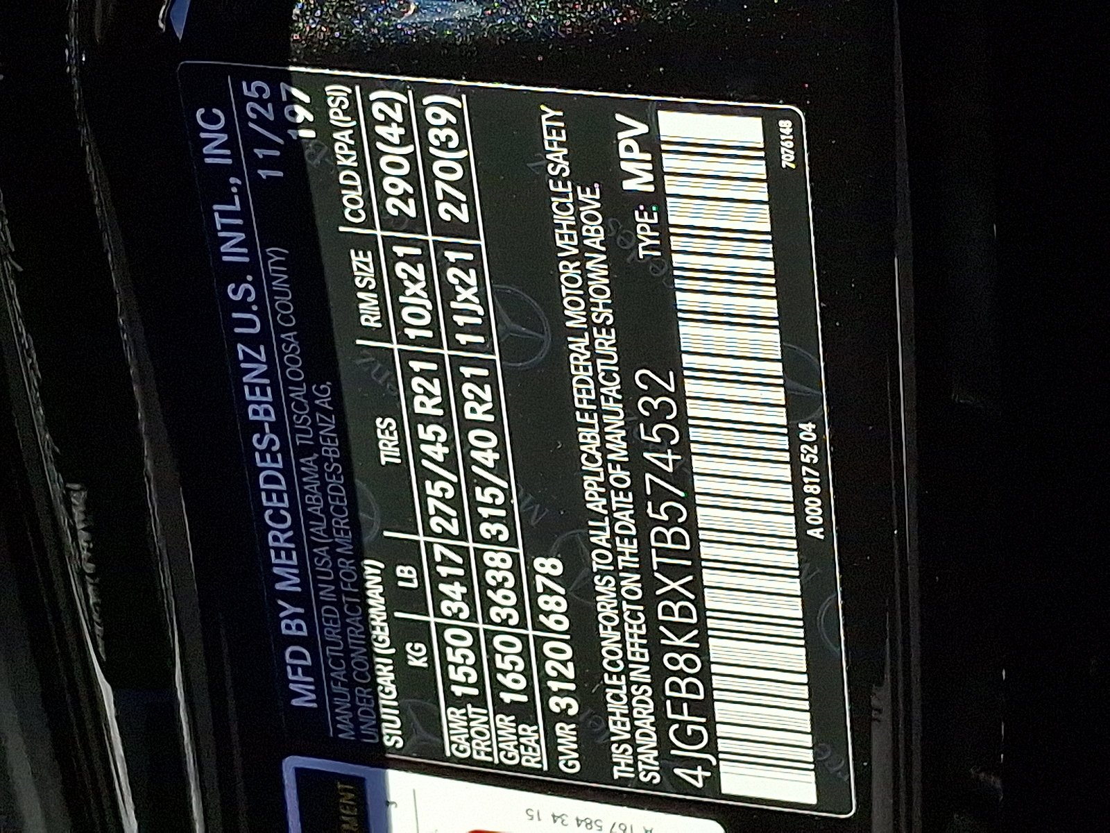 New 2026 Obsidian Black Metallic Mercedes-Benz AMG® GLE 63 S 4MATIC+ SUV image 41