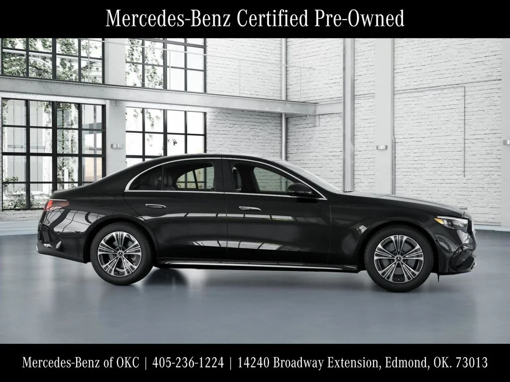 Certified Used 2025 Black Mercedes-Benz E 350 image 16