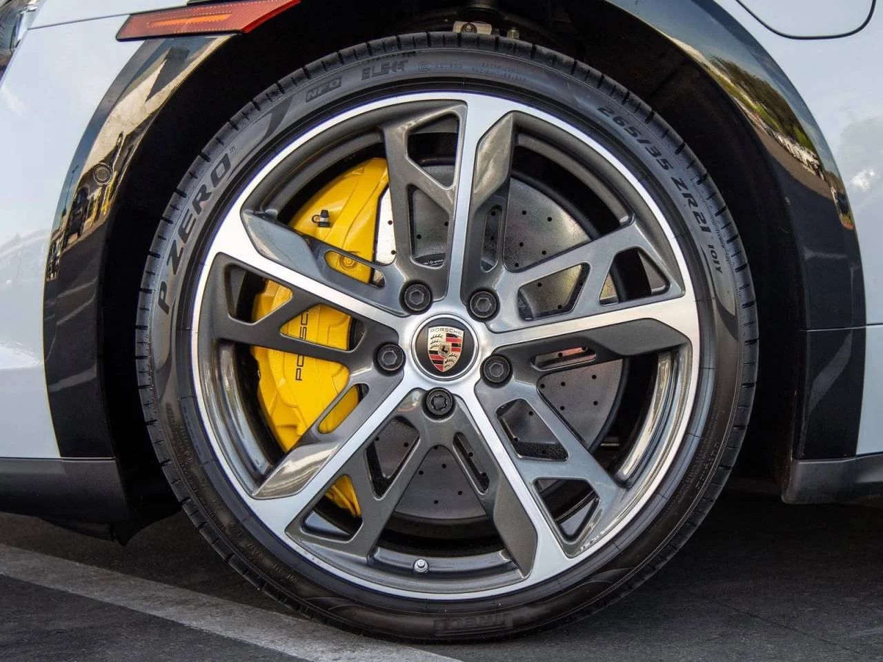 Certified Used 2023 Gray Porsche Turbo S image 12