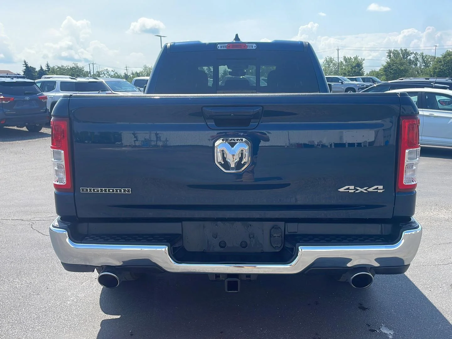 Used 2022 Patriot Blue Pearlcoat Ram Big Horn image 9