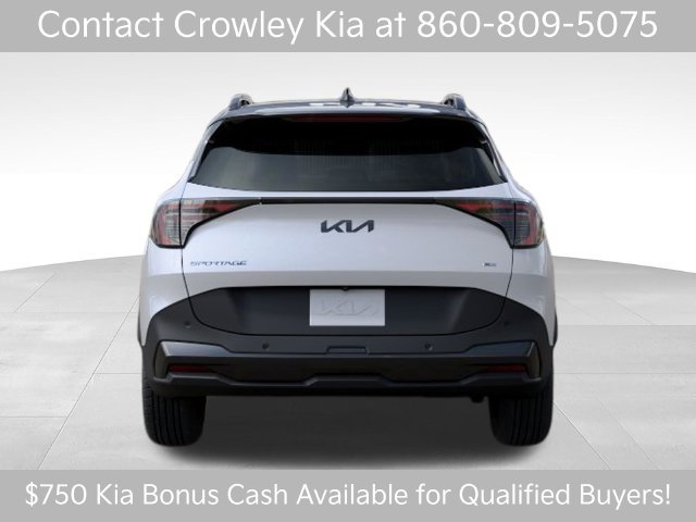 New 2027 Glacial White Pearl / Black Ro Kia X-Line image 5