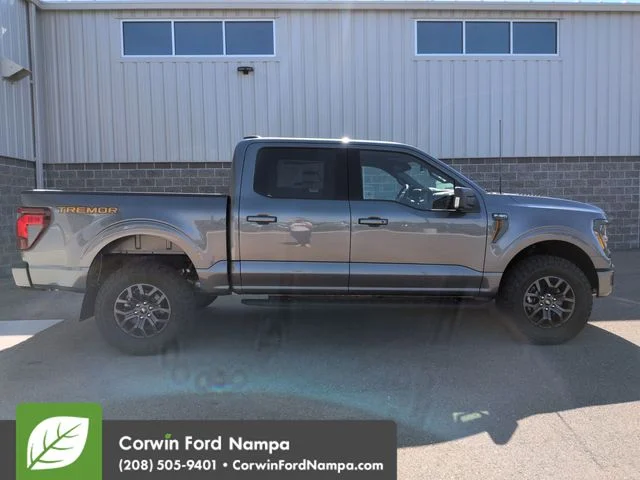 New 2026 Carbonized Gray Metallic Ford Tremor image 2