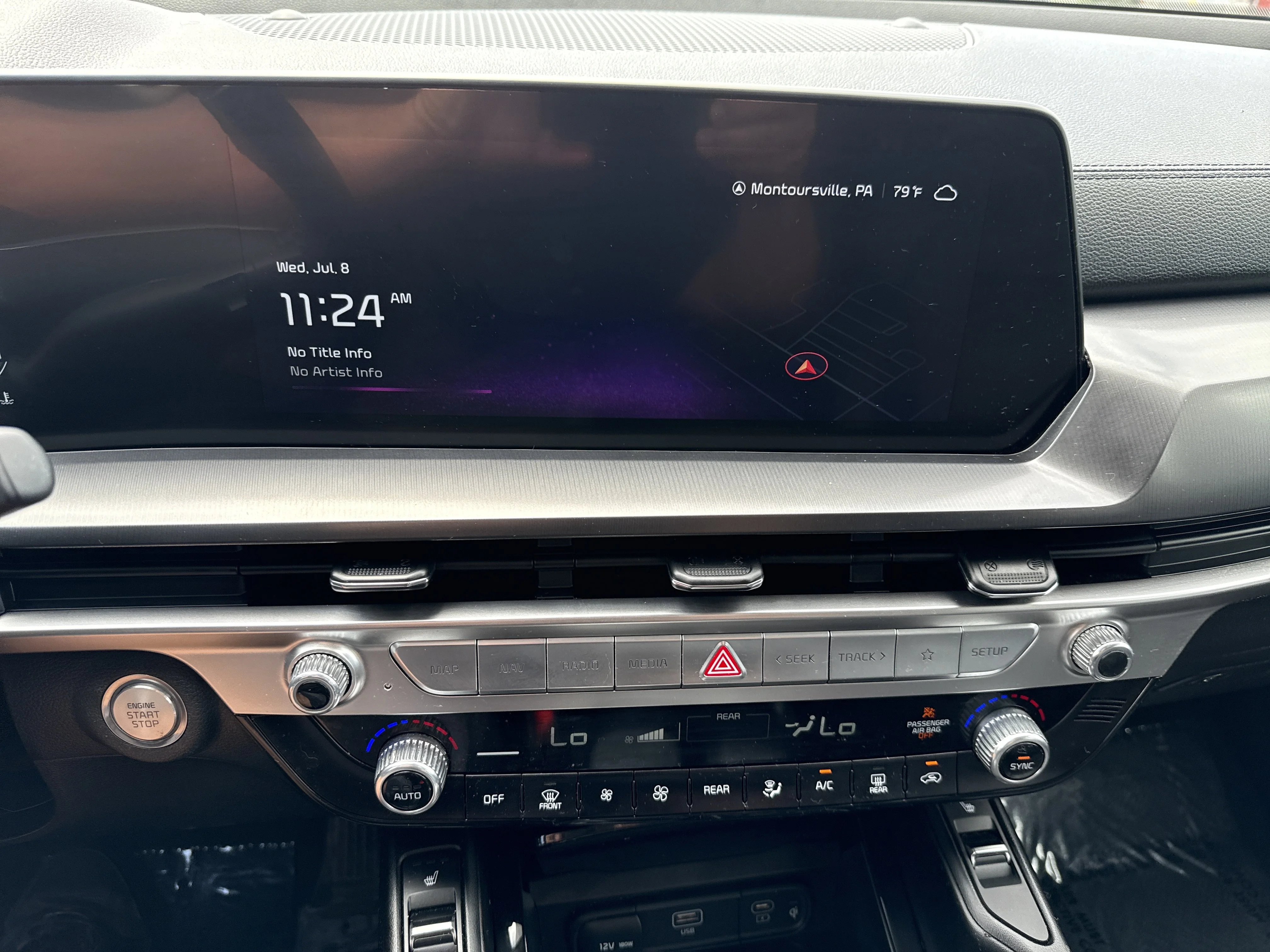 Used 2024 Ebony Black Kia S image 21
