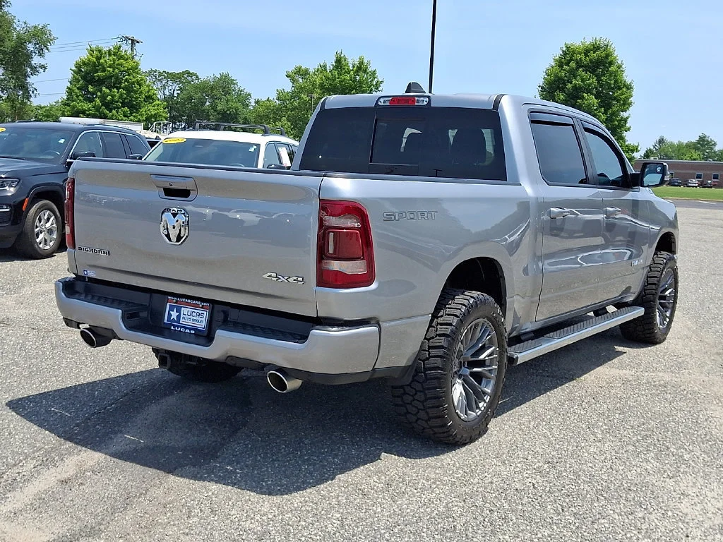 Used 2022 Billet Silver Metallic Clearcoat Ram Big Horn image 11