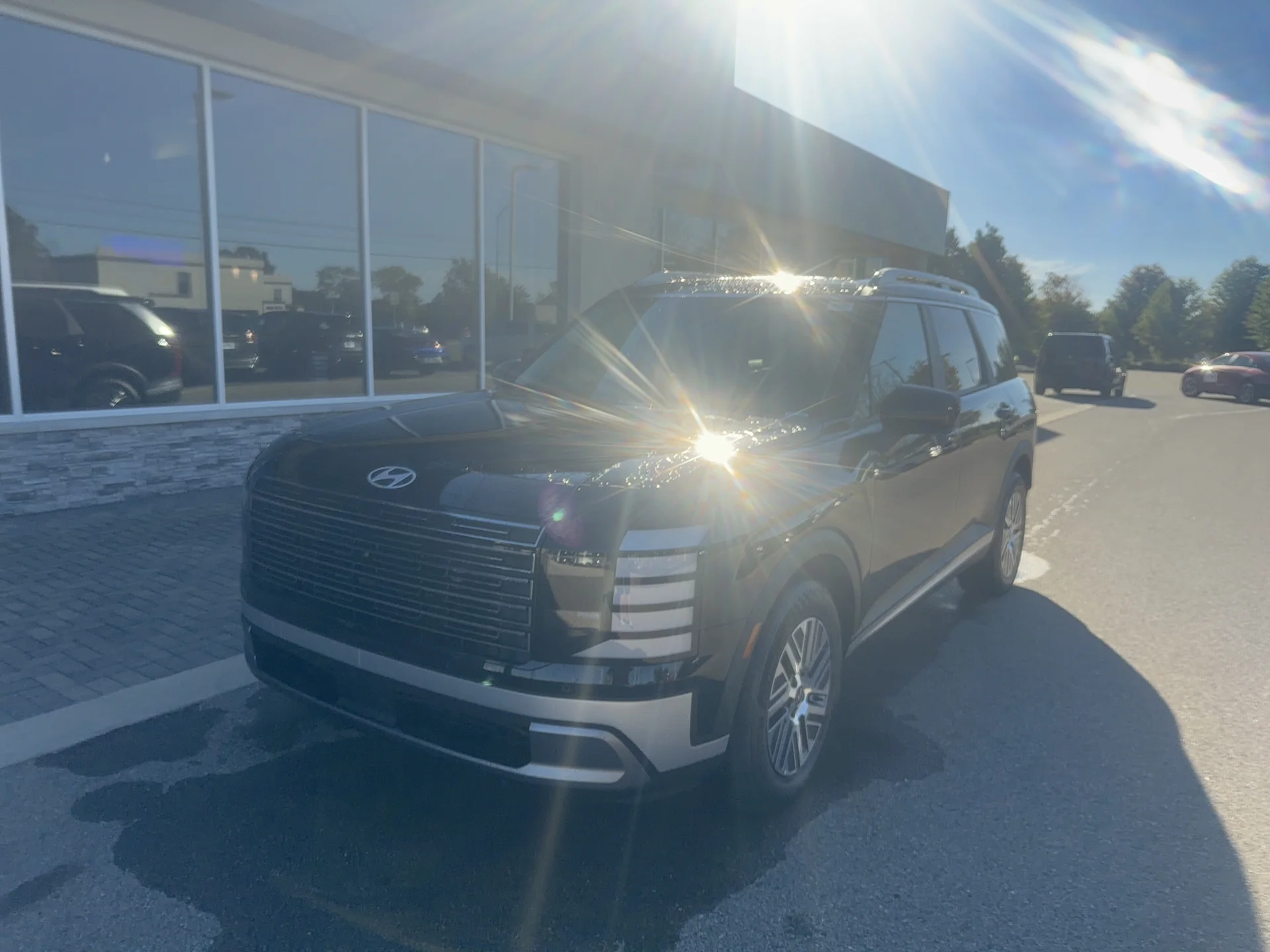 New 2027 Abyss Black Pearl Hyundai SEL Premium 7P image 1