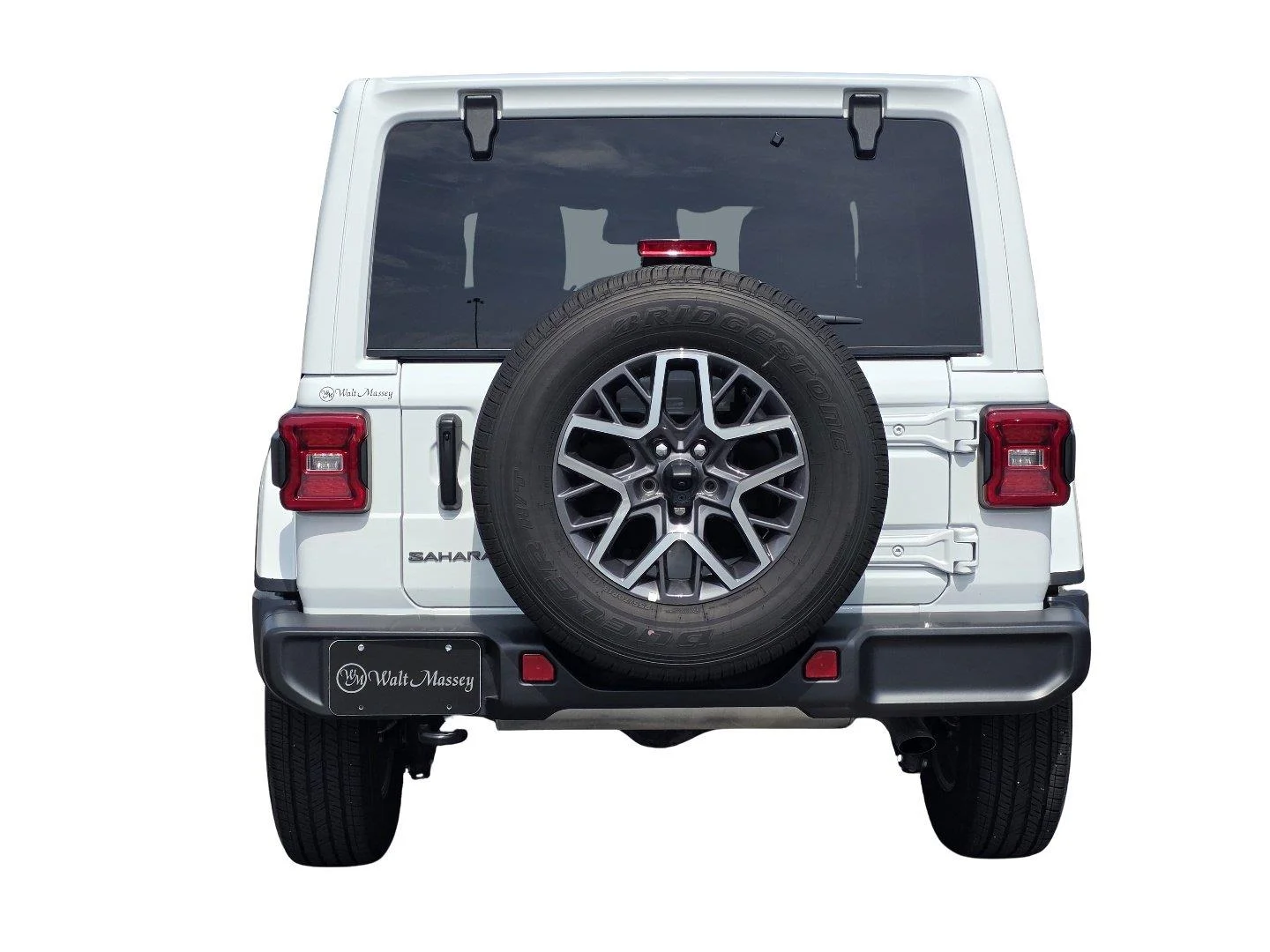 Used 2026 Bright White Clearcoat Jeep Sahara image 6