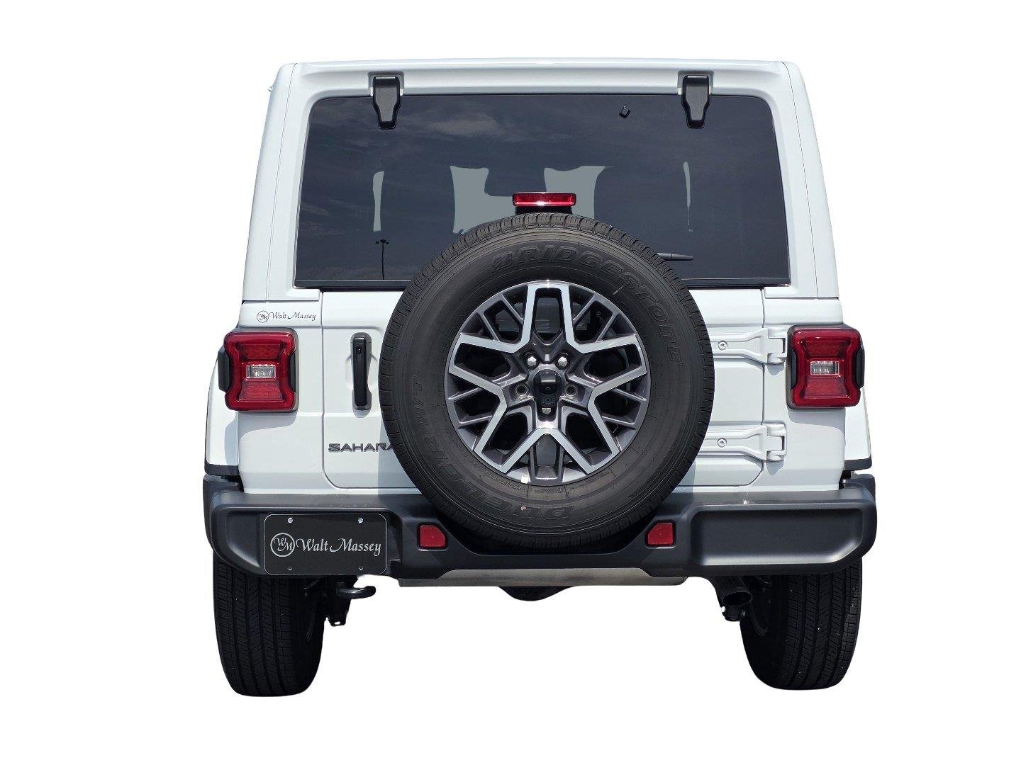 Used 2026 Bright White Clearcoat Jeep Sahara image 6
