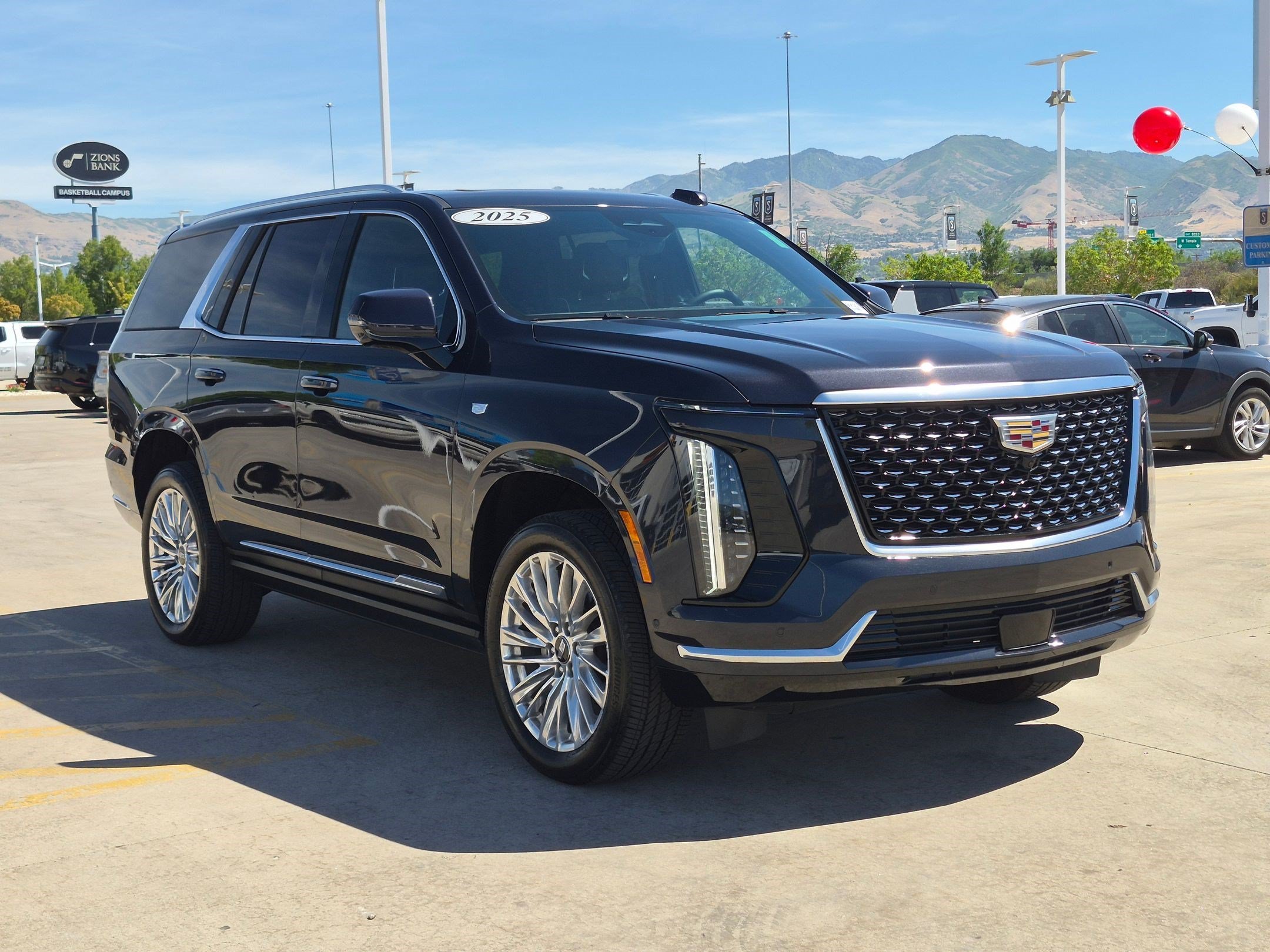 Used 2025 Galactic Gray Metallic Cadillac Premium Luxury image 7
