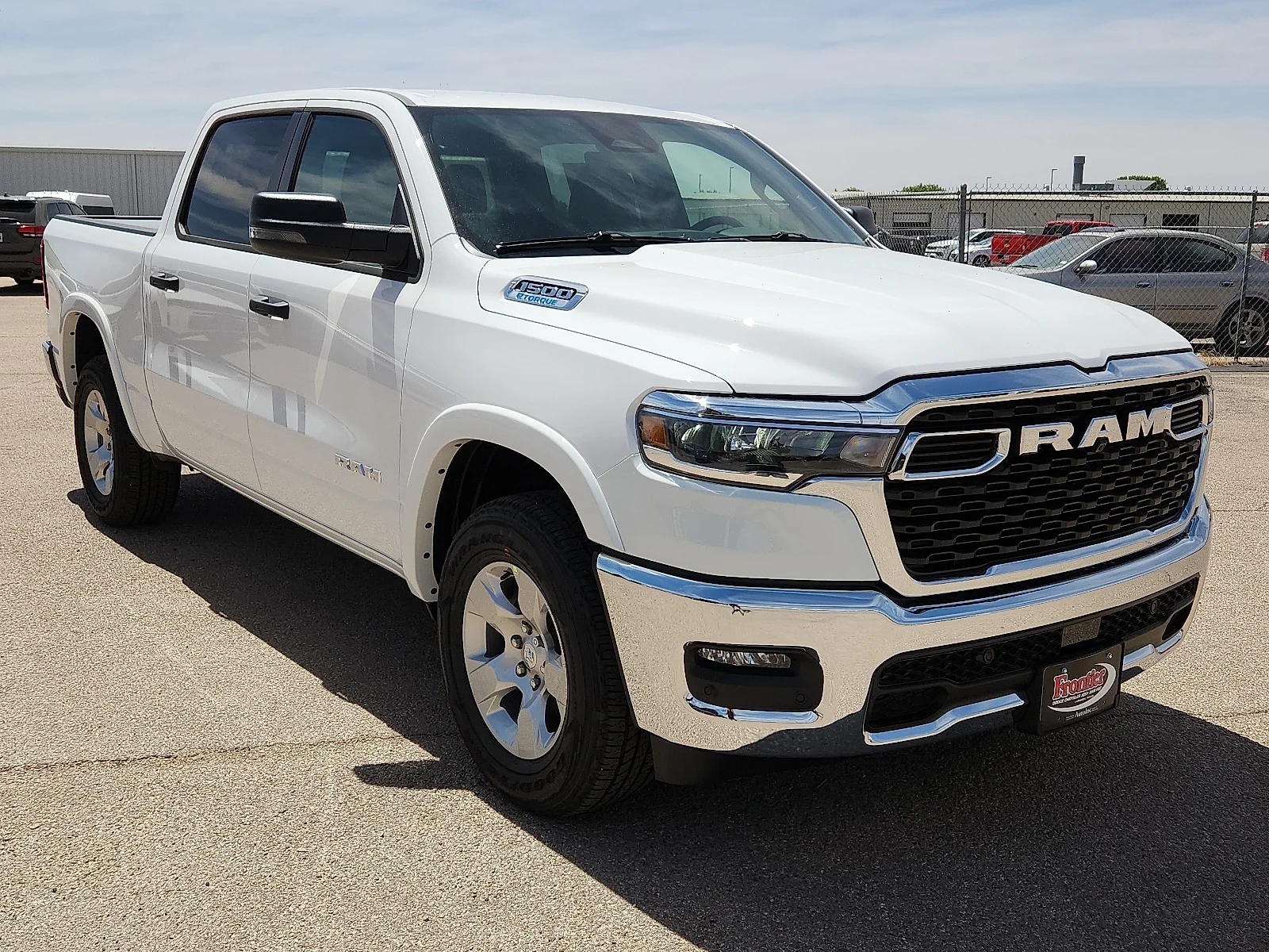 New 2026 Bright White Clearcoat Ram LONE STAR CREW CAB 4X4 5