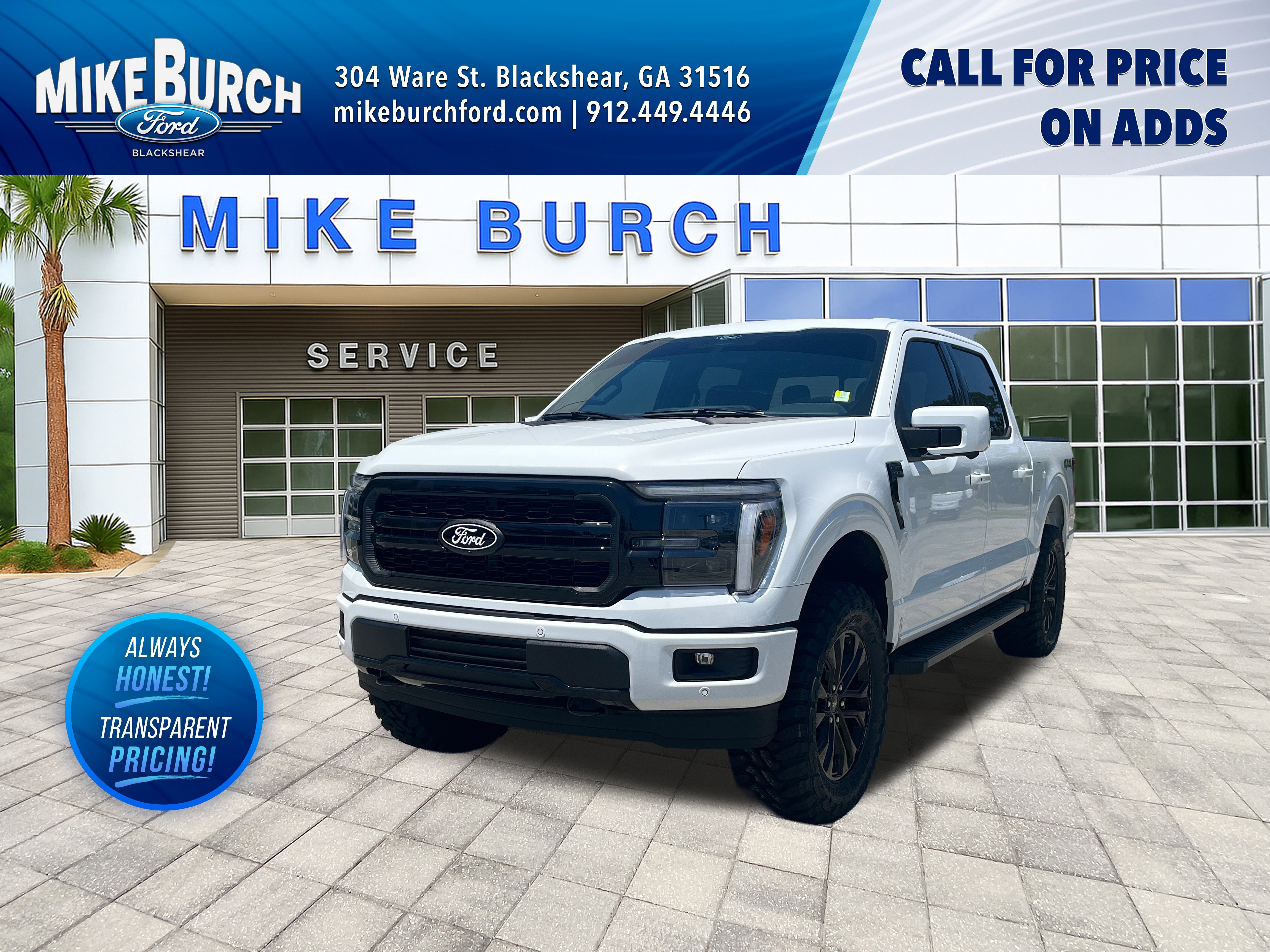 New 2026 Oxford White Ford Lariat® image 1