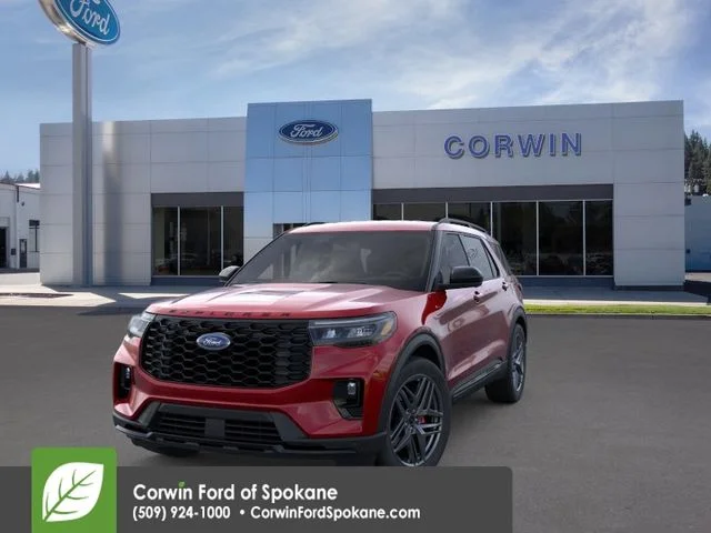 New 2026 Rapid Red Metallic Tinted Clearcoat Ford ST-Line image 4