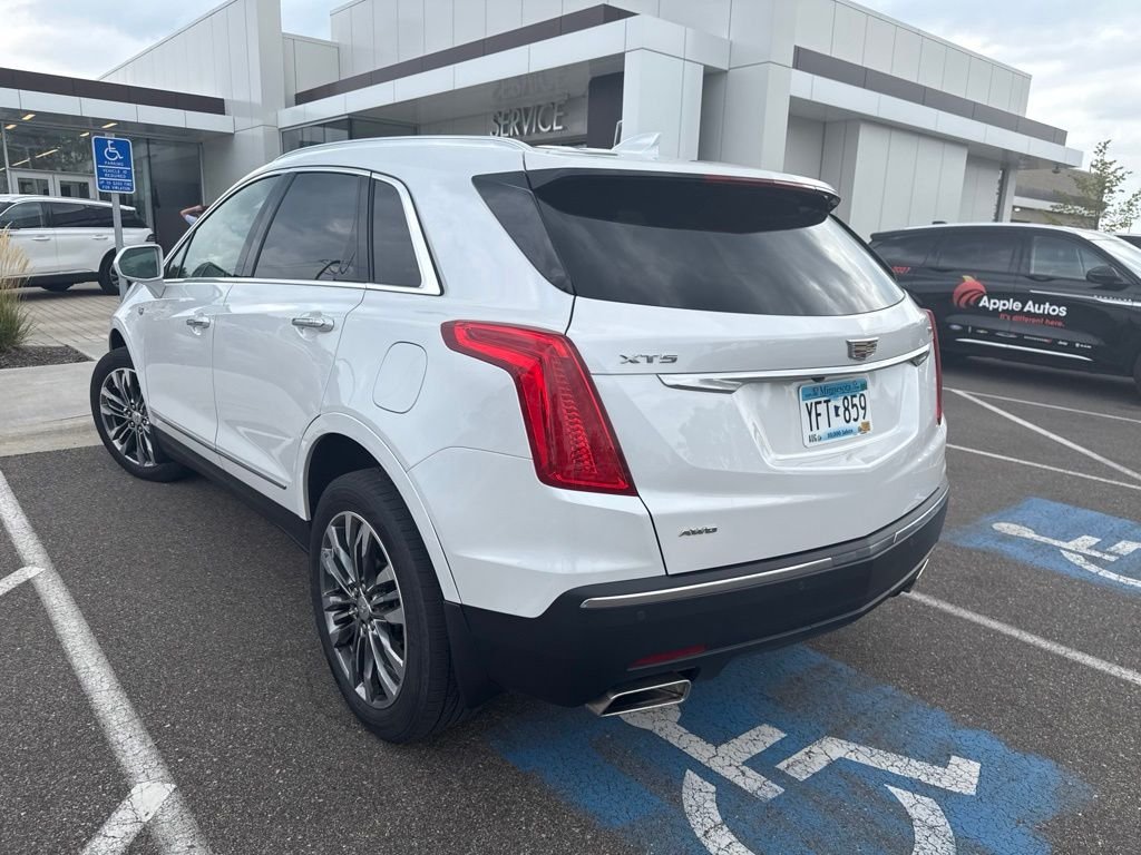 Used 2019 White Cadillac Premium Luxury image 3