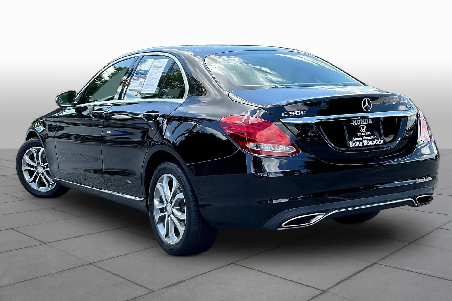 Used 2015 Obsidian Black Metallic Mercedes-Benz C 300 image 23