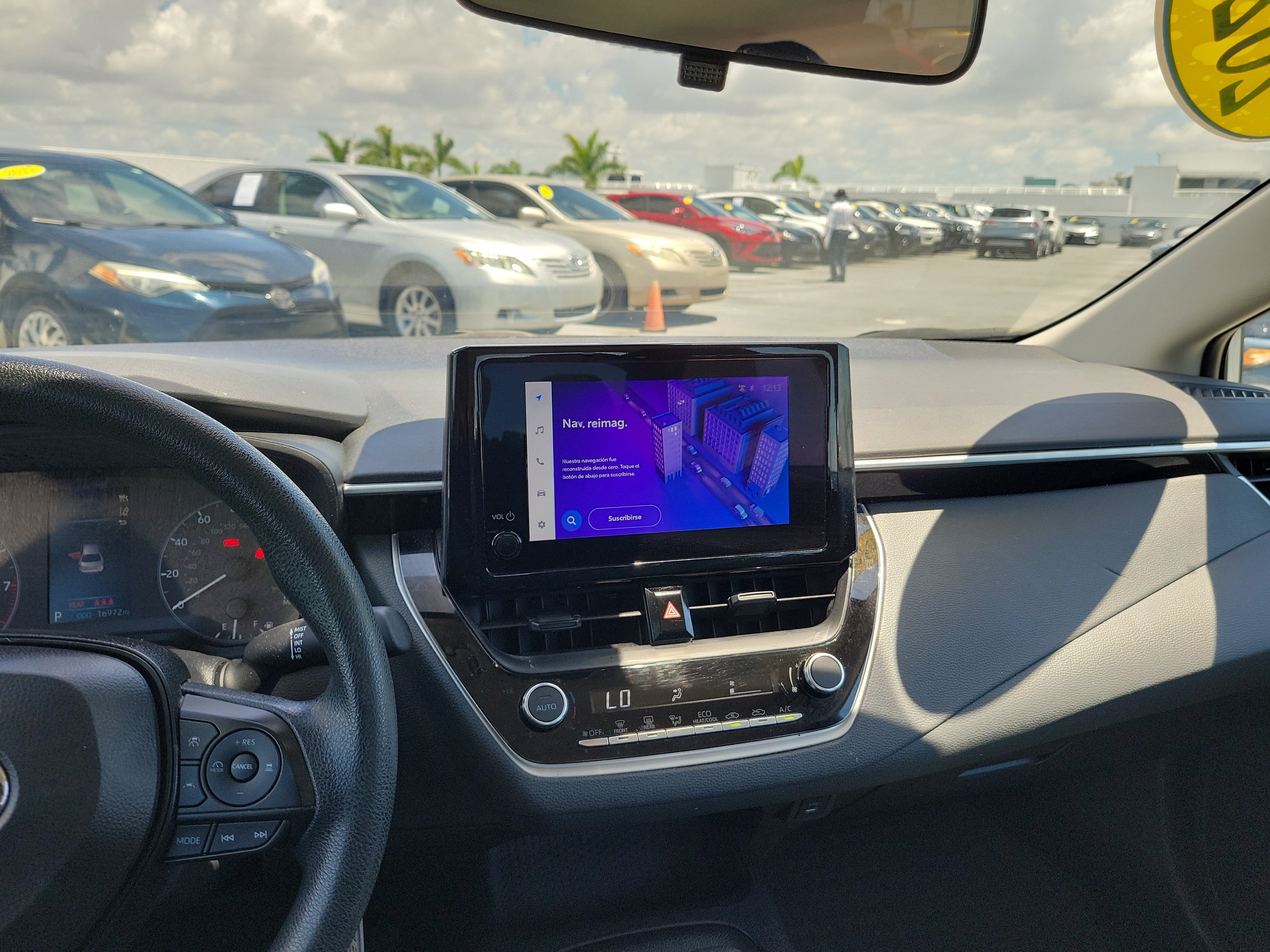 Used 2025 Classic Silver Metallic Toyota LE image 15