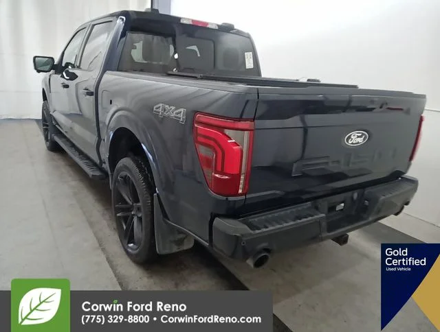 Used 2024 Blue Ford Lariat image 3