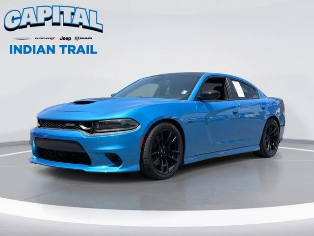 Used 2023 Blue Dodge R/T Scat Pack image 1