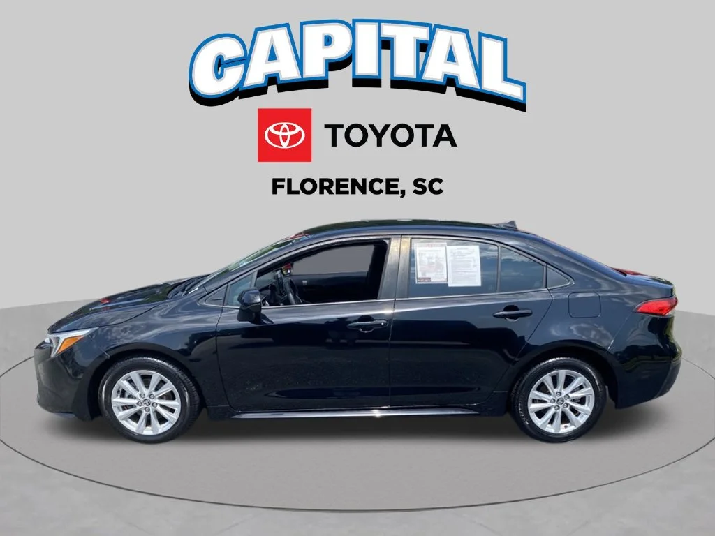 Used 2023 Black Toyota LE image 3