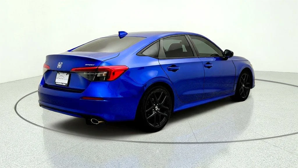 Used 2022 Aegean Blue Metallic Honda Sport CVT image 5