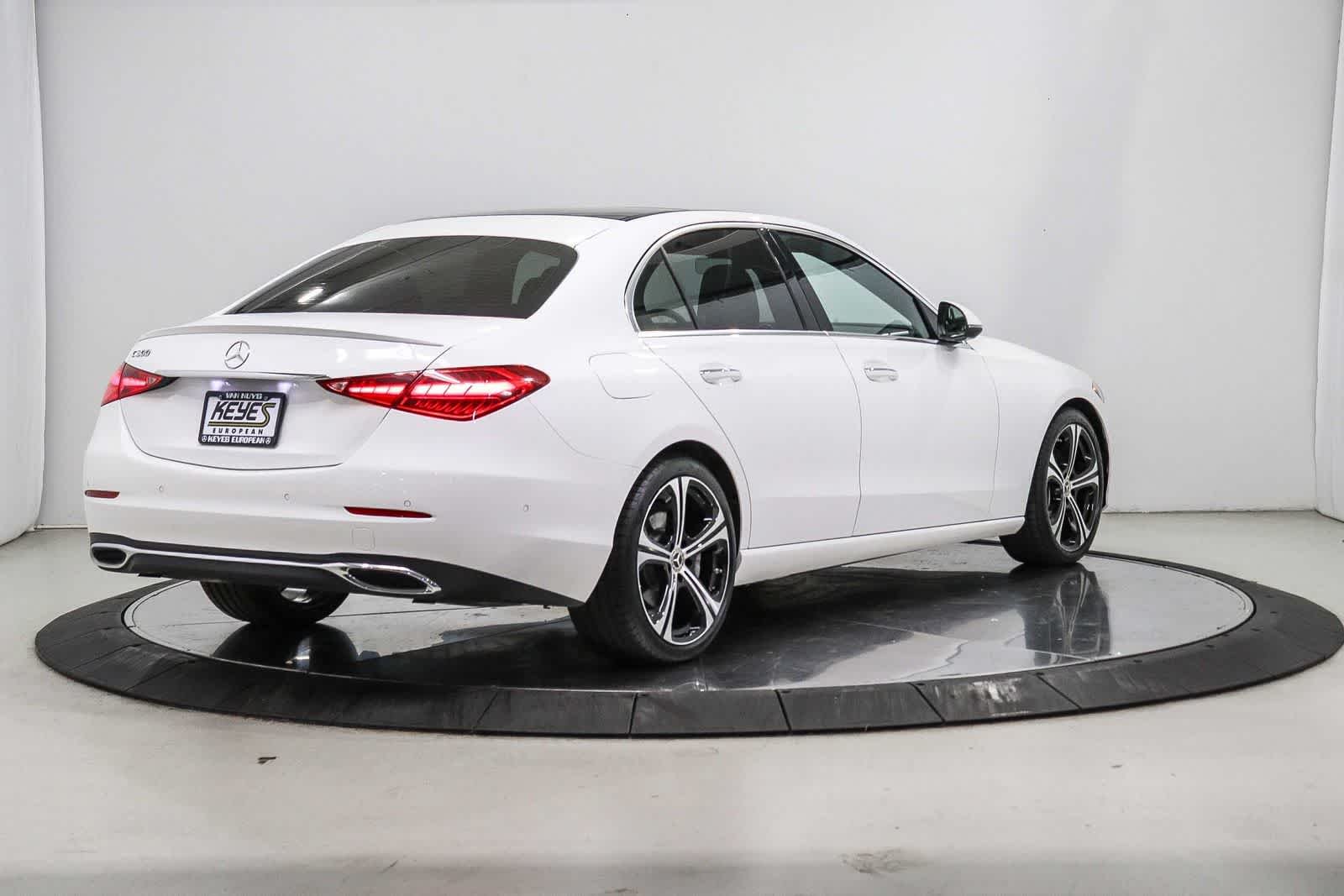 Certified Used 2023 Polar White Mercedes-Benz C 300 image 4