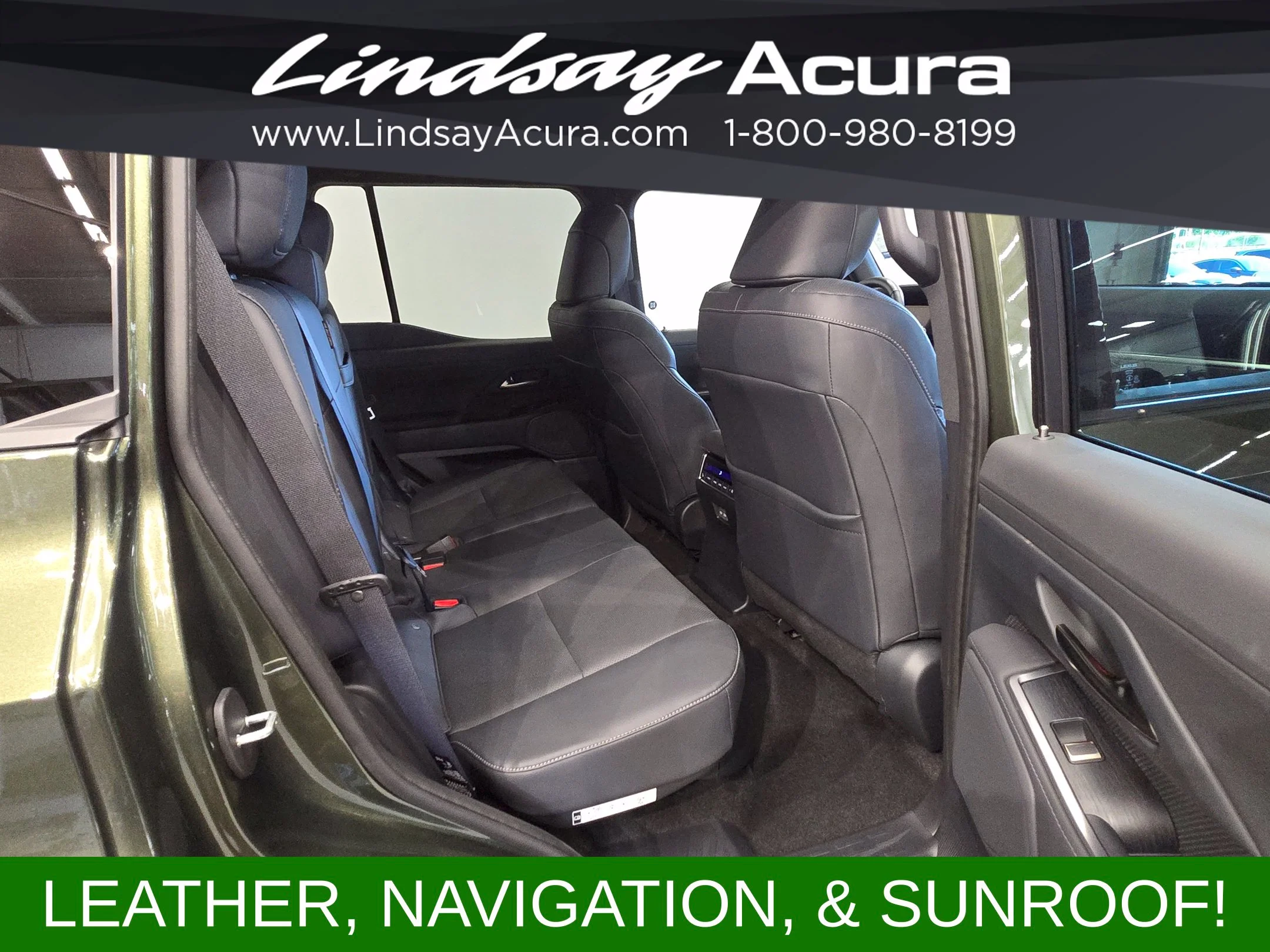 Used 2024 Nori Green Pearl Lexus 550 Premium+ image 8