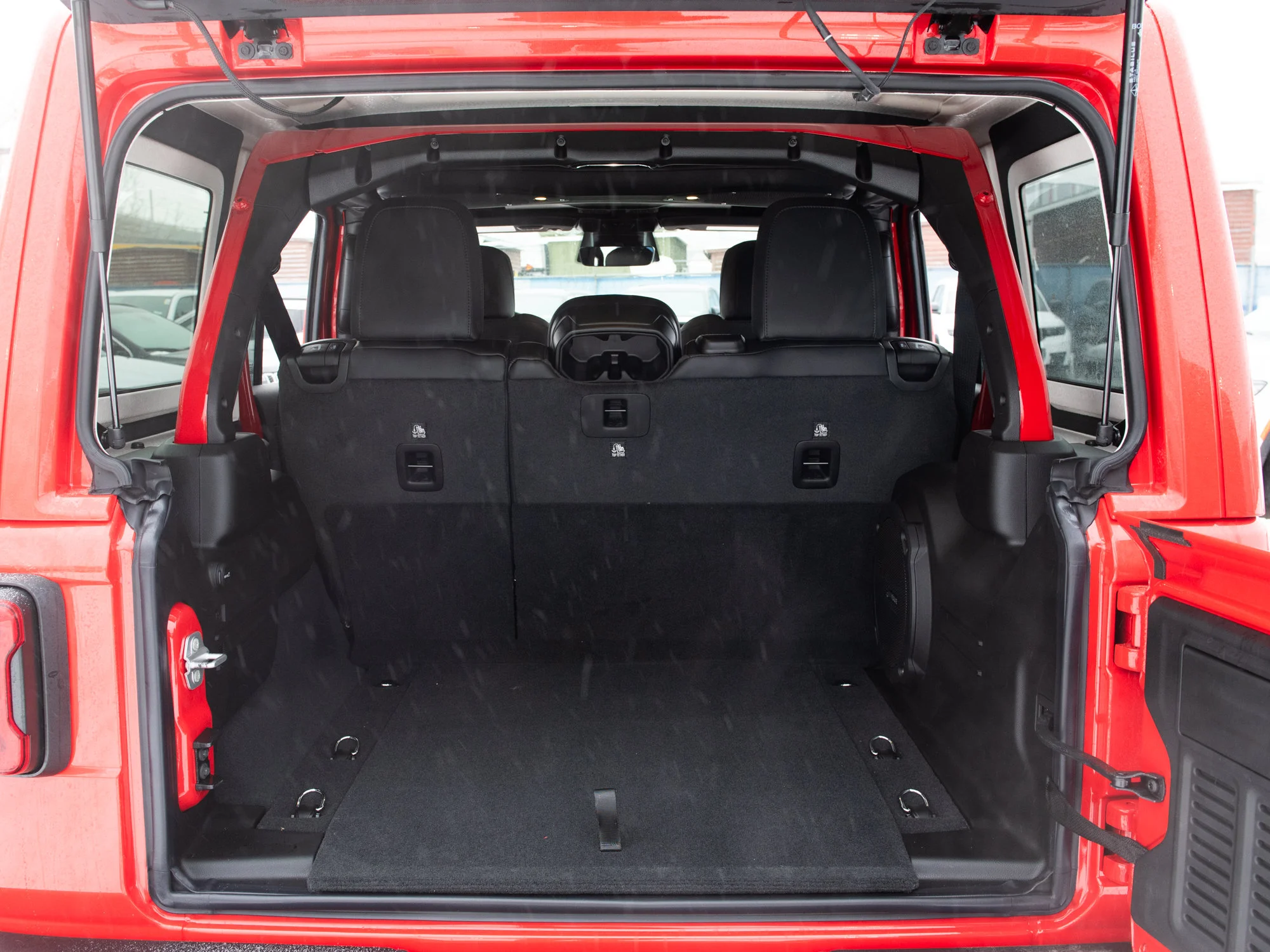 New 2026 Red Jeep Rubicon X*, 35 Inch Tires, Steel Bumpers, Nappa Leather image 21