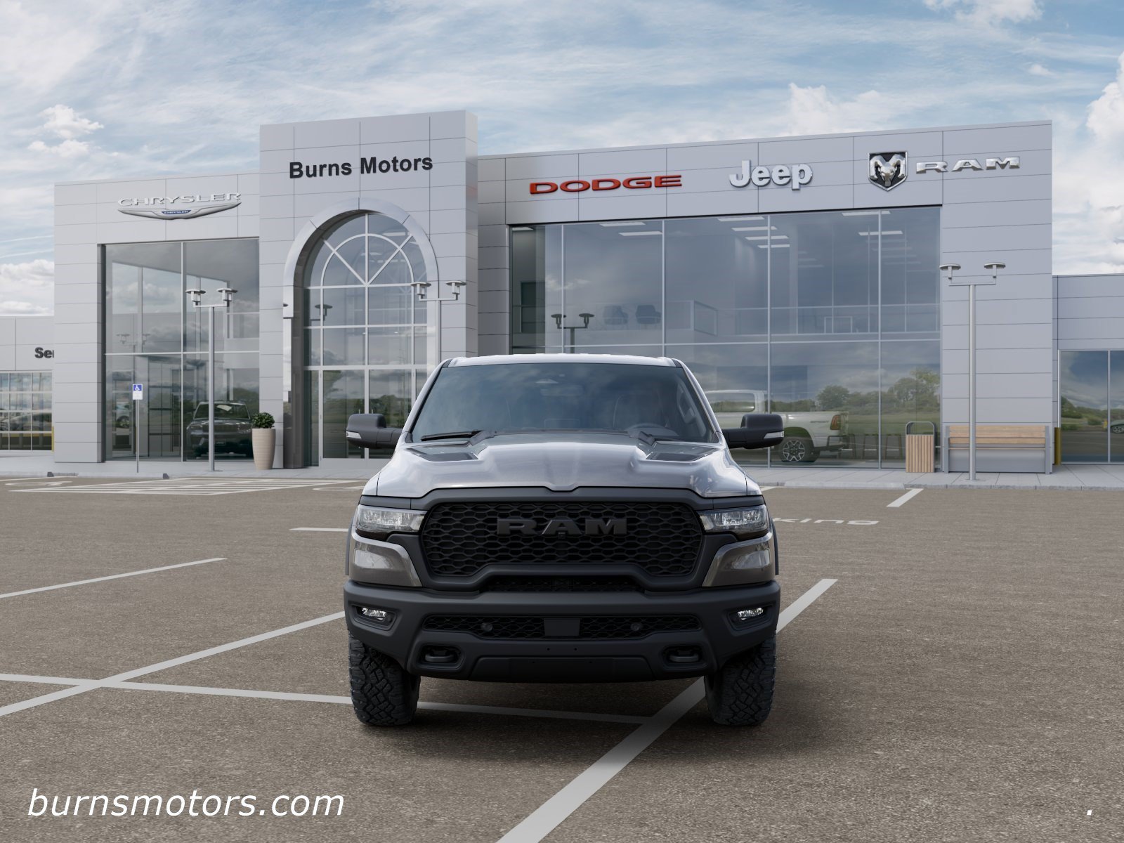 New 2026 Granite Crystal Metallic Clear-Coat Exterior Paint RAM Rebel image 6