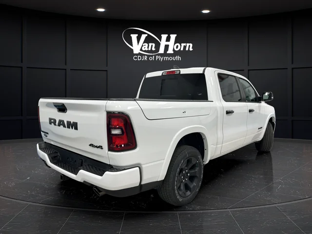 New 2026 Bright White Clear-Coat Exterior Paint RAM Big Horn/Lone Star image 7