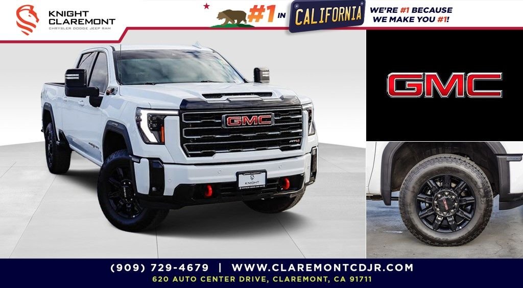 Used 2025 Summit White GMC AT4 image 1