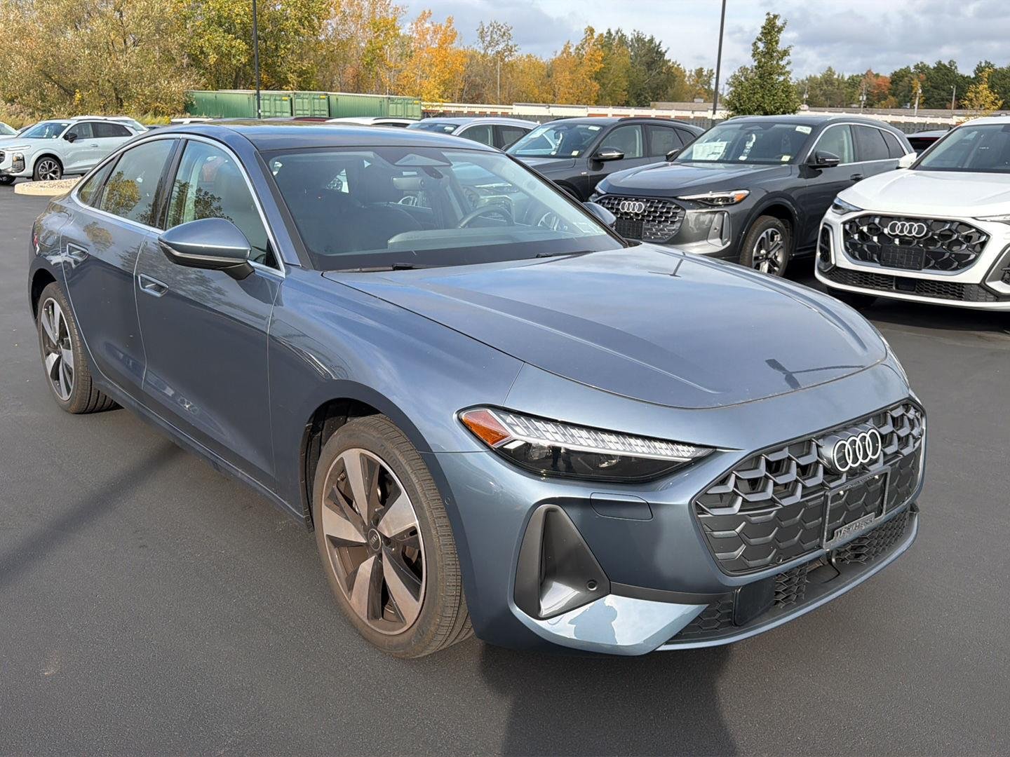 Used 2025 Horizon Blue Metallic Audi Premium Plus image 7