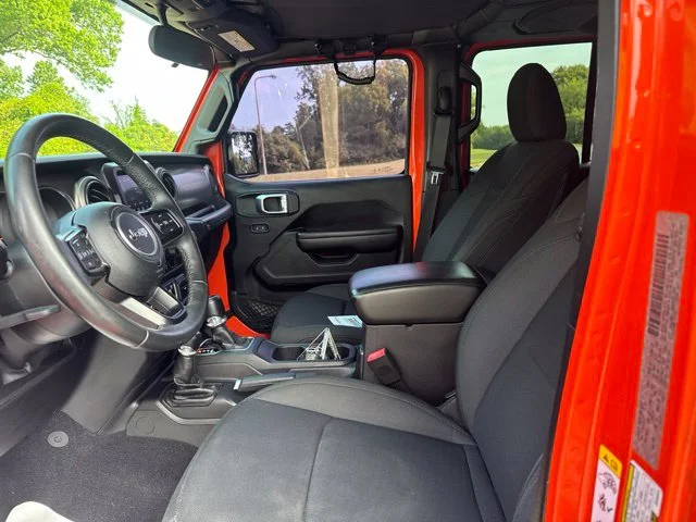 Used 2018 Orange Jeep Unlimited Sport S image 15