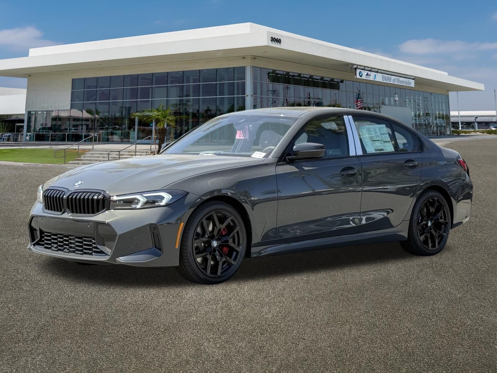 New 2026 Dravit Grey Metallic BMW 330i image 4