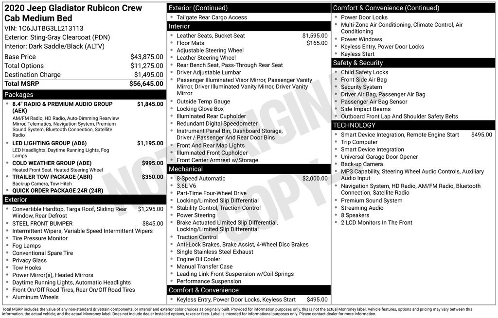Used 2020 Gray Jeep Rubicon image 21