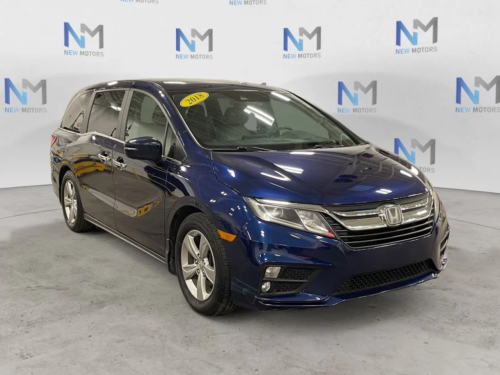 Used 2018 Blue Honda EX-L image 7