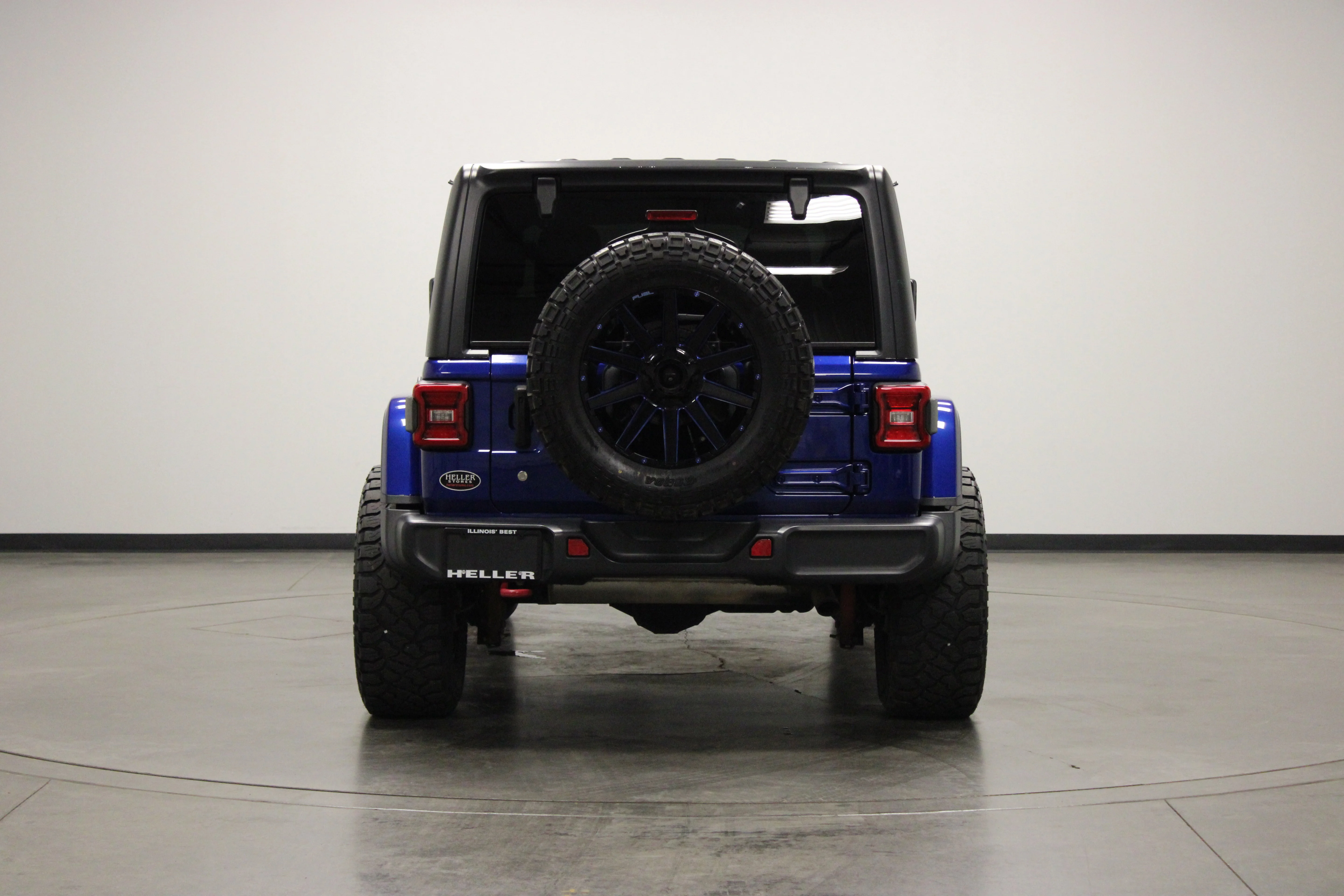 Used 2018 Ocean Blue Metallic Clearcoat Jeep Rubicon image 7