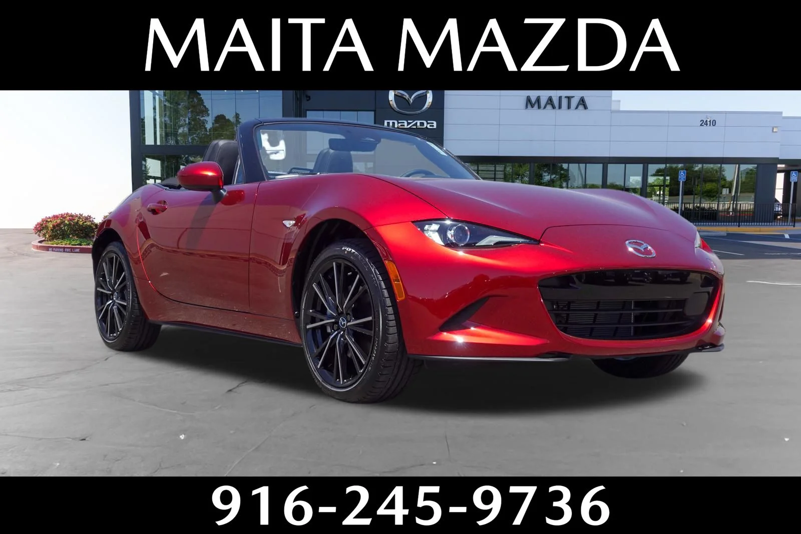 New 2026 Soul Red Crystal Metallic Mazda Grand Touring image 1