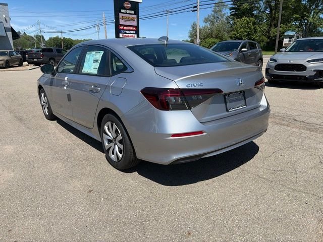New 2026 Solar Silver Metallic Honda LX image 6