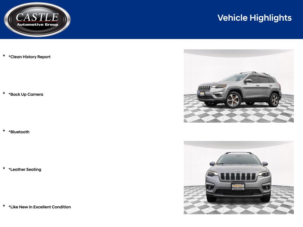 Used 2021 Silver Jeep Limited image 4