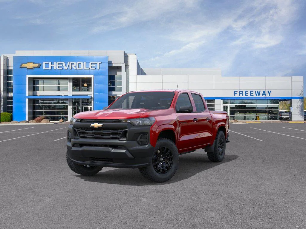 New 2026 Radiant Red Tintcoat Chevrolet WT image 8