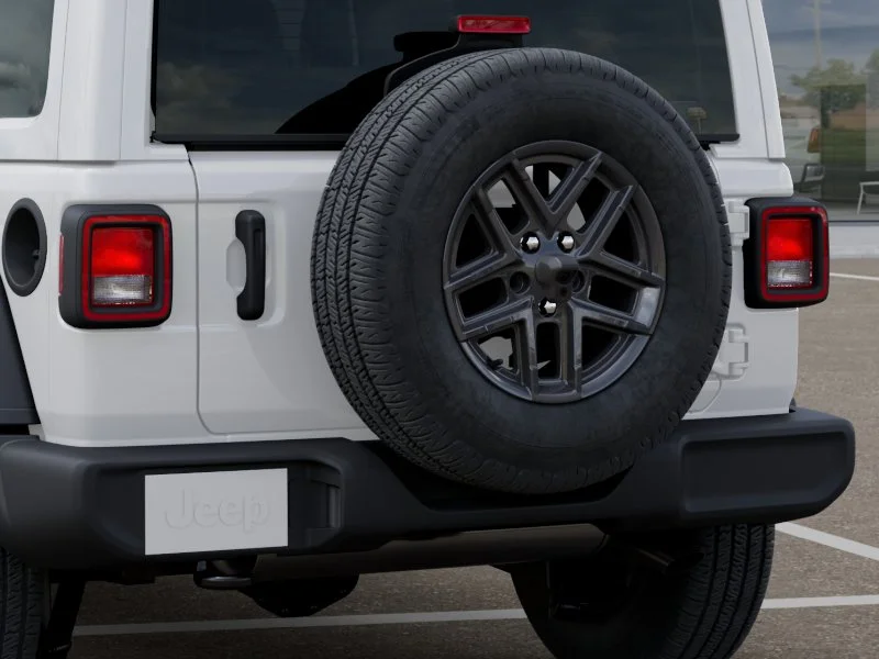 New 2026 Bright White Clear-Coat Exterior Paint Jeep Sport S image 39