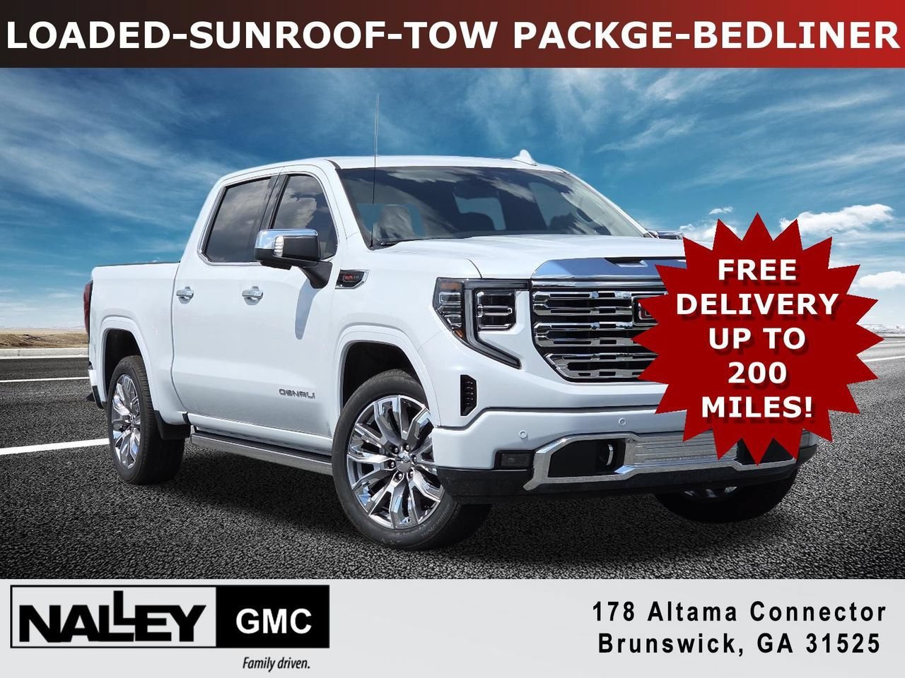 New 2026 Glacier White Tricoat GMC Denali image 1