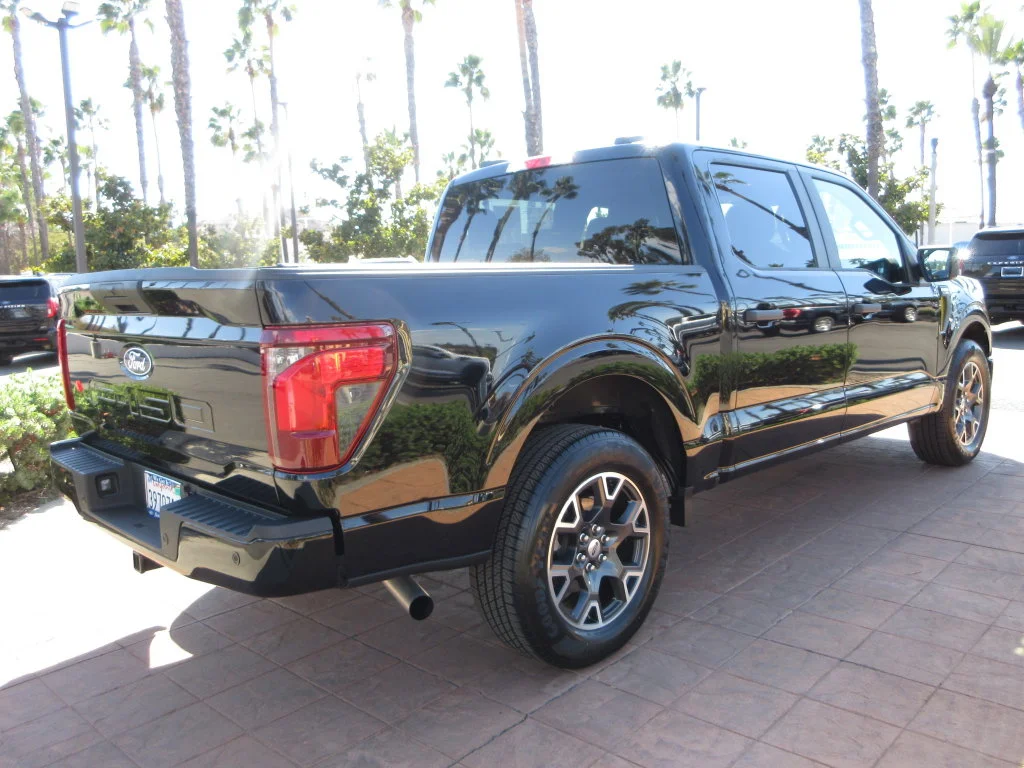 Certified Used 2024 Agate Black Metallic Ford STX image 4