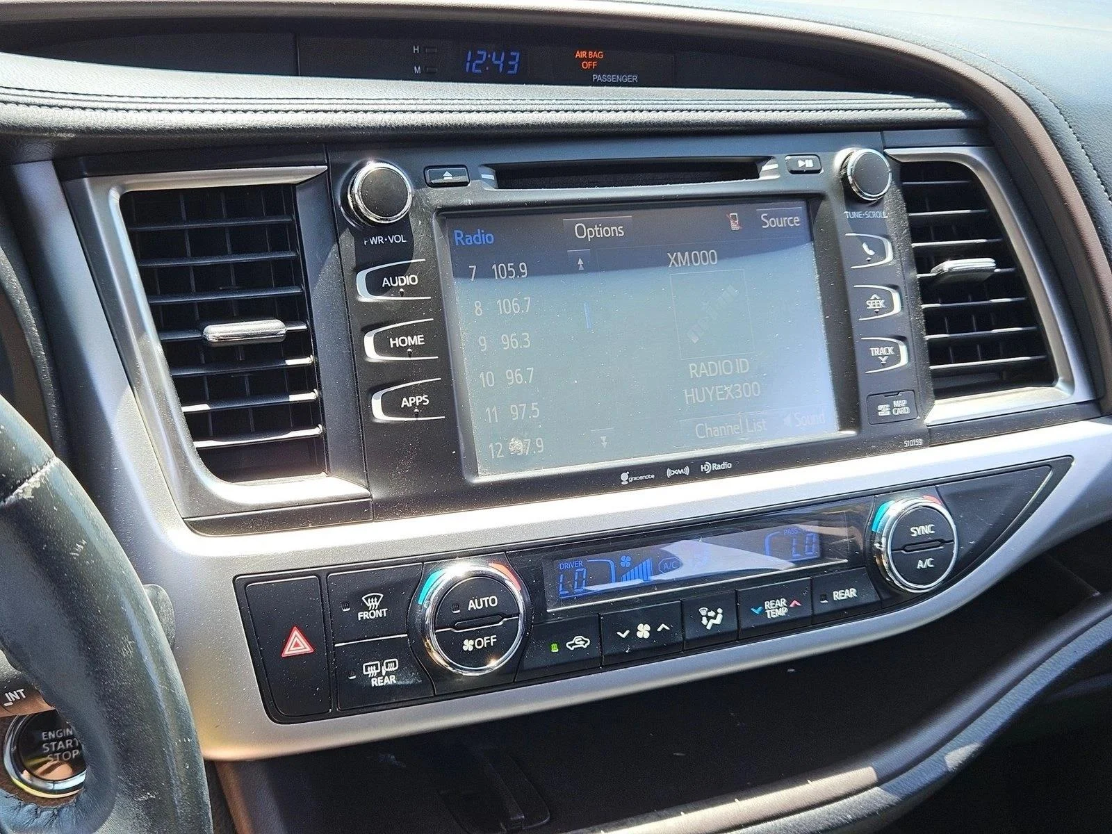 Used 2016 Midnight Black Metallic Toyota XLE image 12
