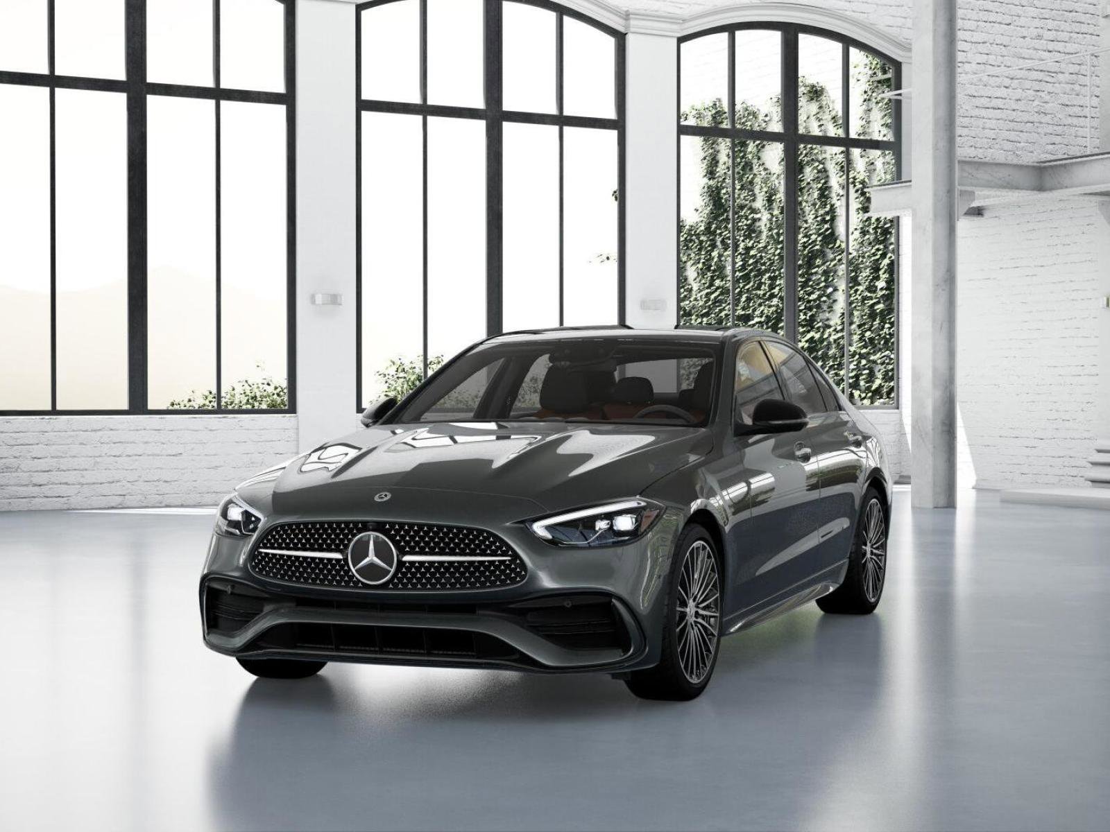 New 2026 Selenite Grey Metallic Mercedes-Benz C 300 image 42