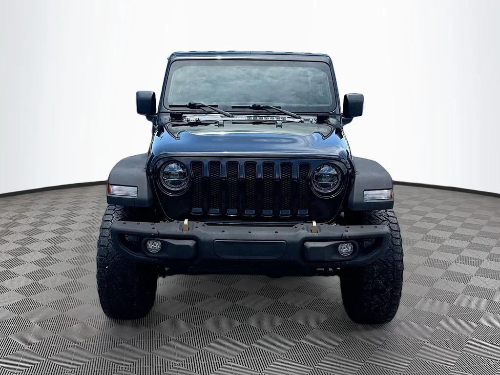 Used 2021 Black Jeep Unlimited Sport Altitude image 2