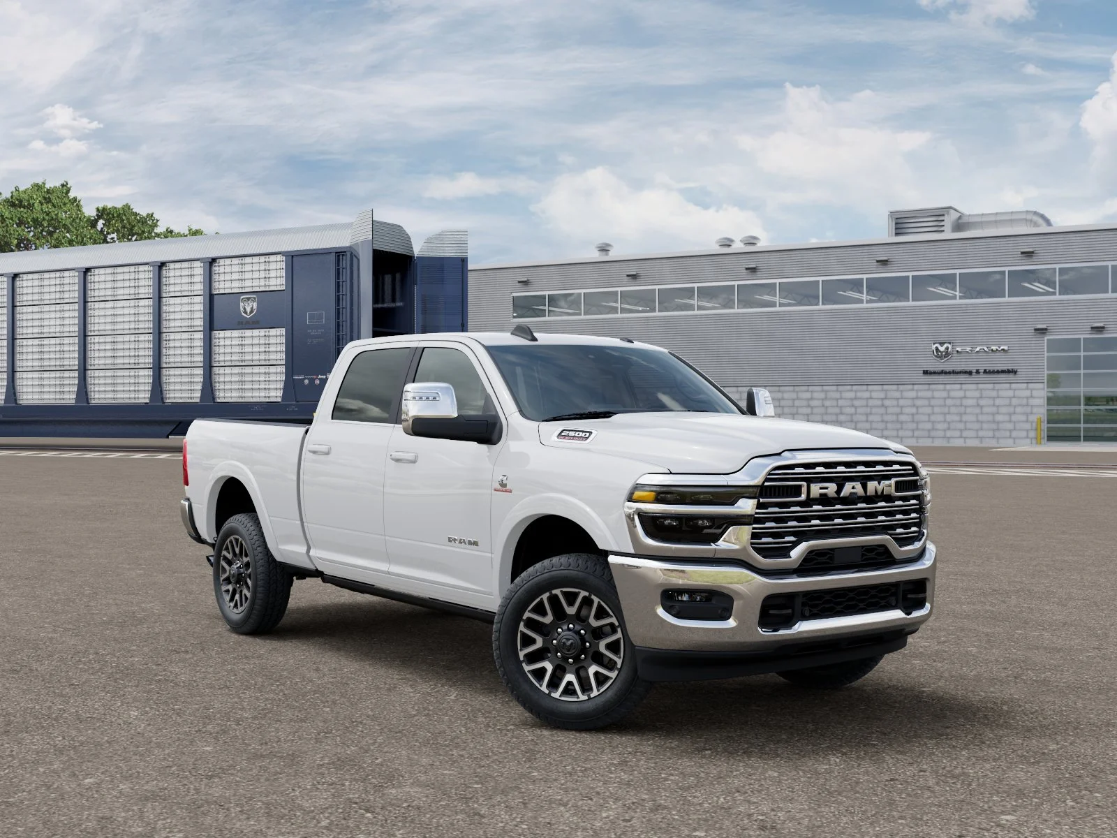 New 2027 Bright White Clearcoat RAM Limited Longhorn image 5