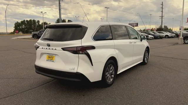Used 2024 White Toyota LE image 8